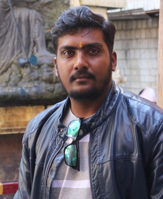 Portrait of Bharath, SAP consultant and chicken breeder